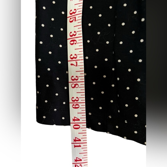 Old Navy tan and black polka dot midi dress - medium tall - Picture 5 of 5